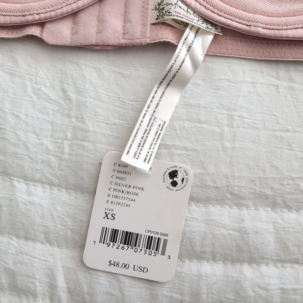 NWT Free People Intimately Mesh Heart Throb Underwire Bra